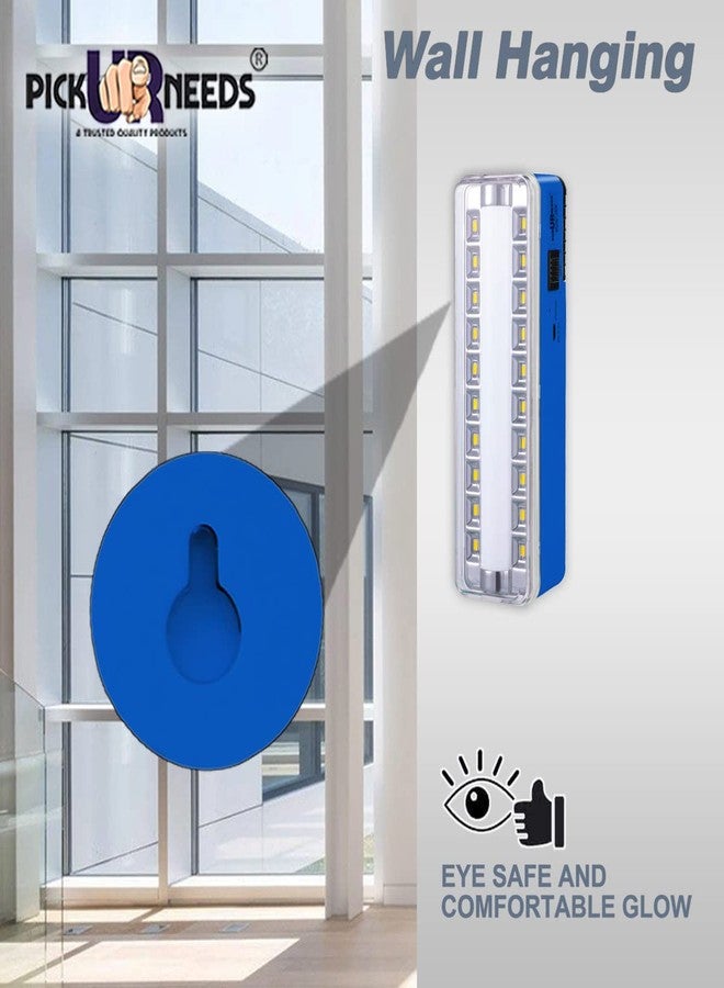 Pick Ur Needs Rechargeable Home Emergency Tube +10 SMD LED Floor Lantern Lamp Light (Blue) - Image 3